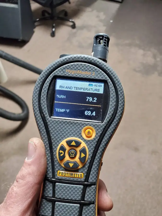 Moisture meter humidity assessment for Mold Remediation & Removal in Olympia
